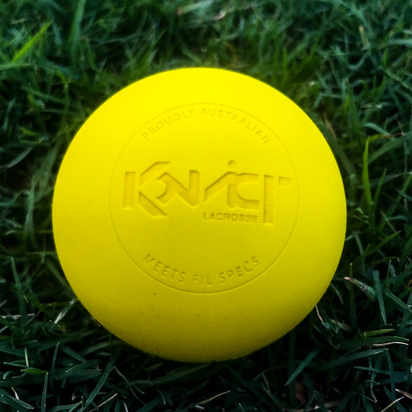 Konvict Yellow Lacrosse Ball