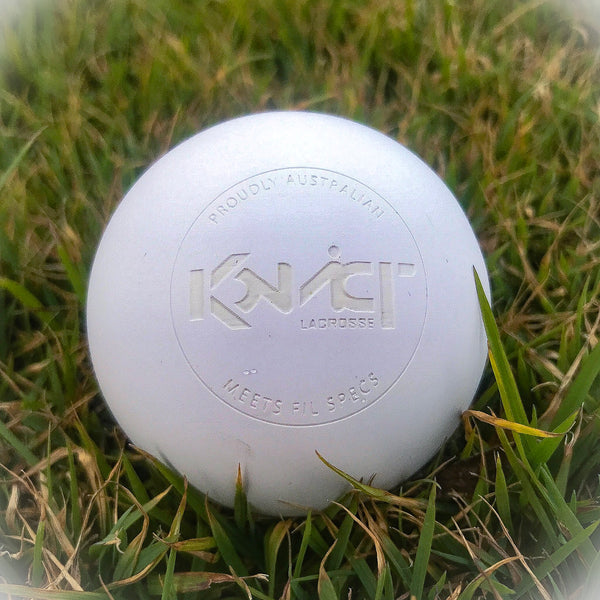 Konvict White Lacrosse Ball