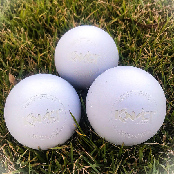 Konvict 3-Pack White Lacrosse Balls